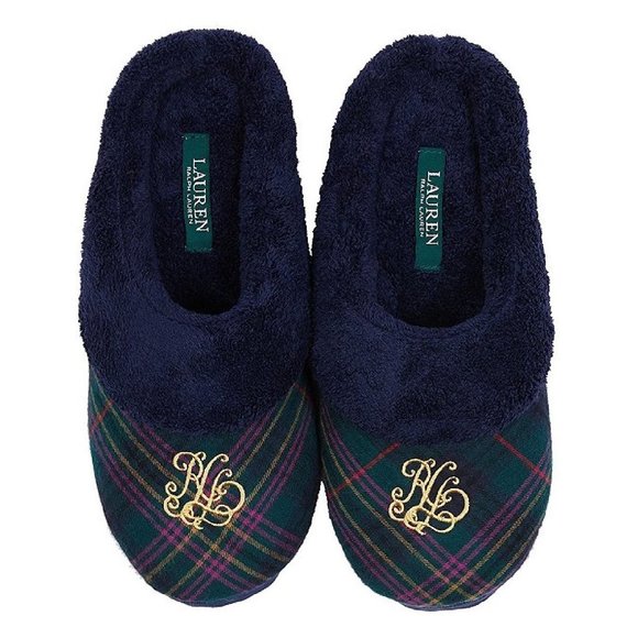 ralph lauren memory foam slippers
